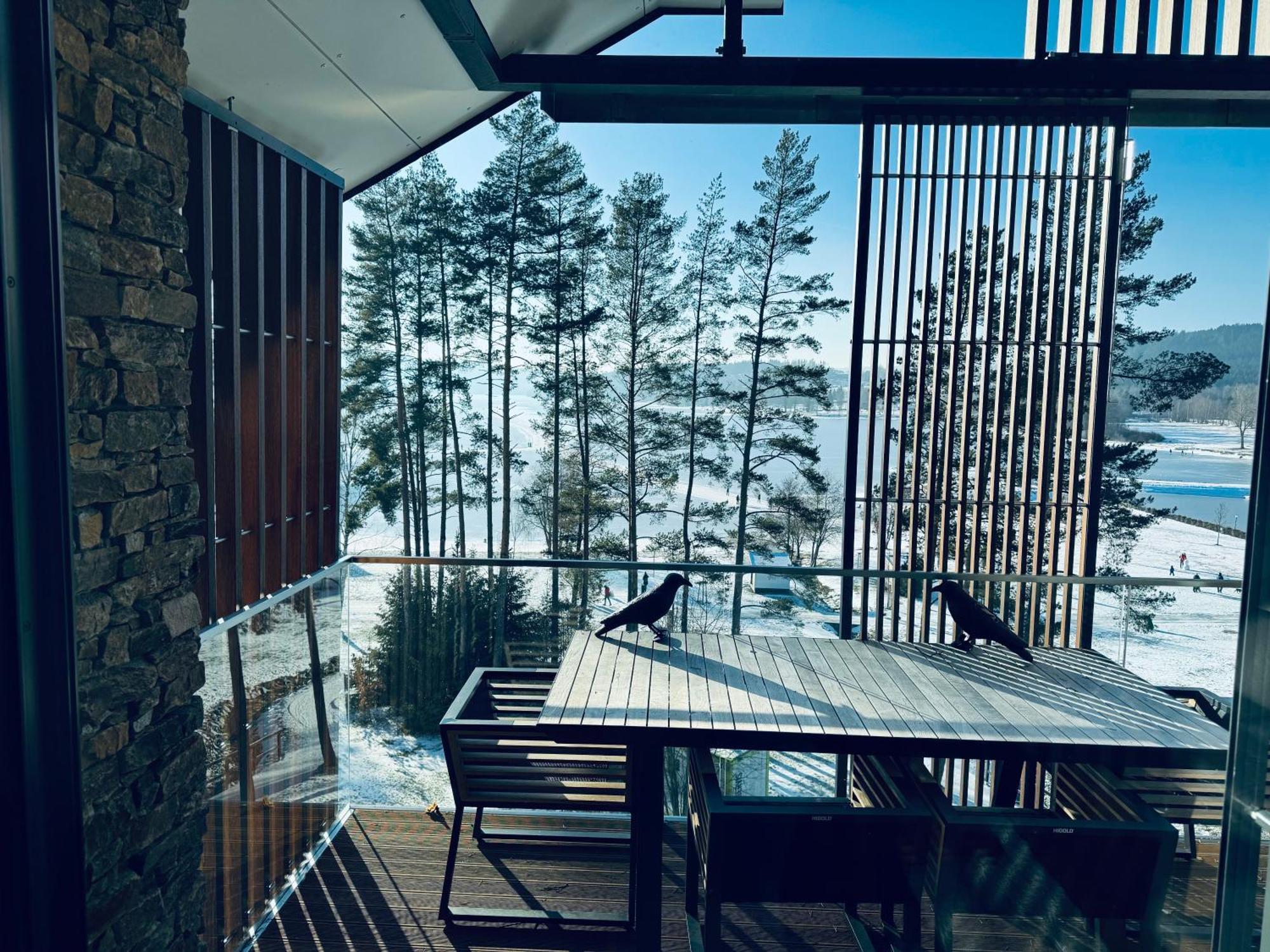 Molo Lipno Resort Luxusni Apartman 4Kk 체스키크룸로프 외부 사진