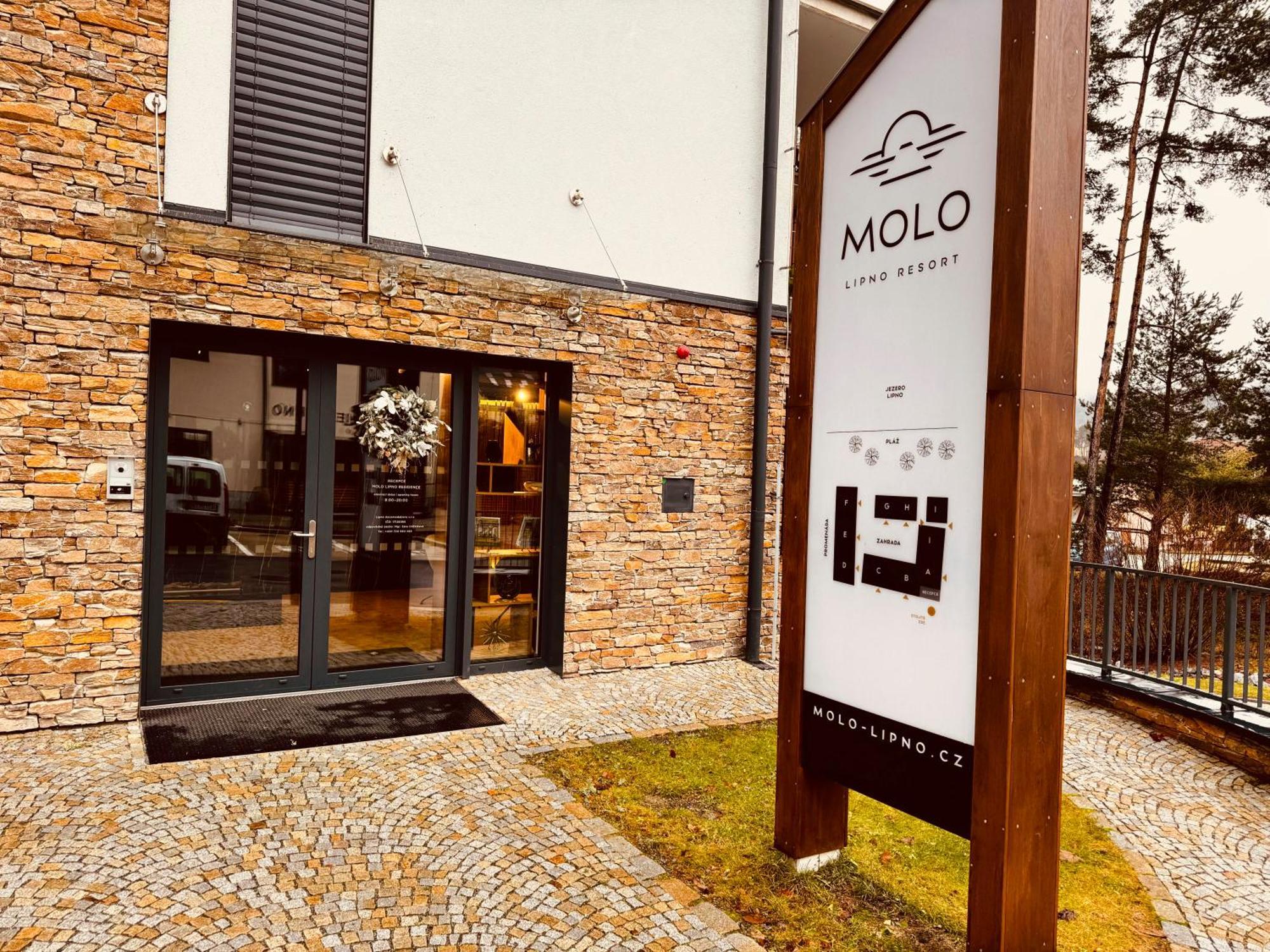 Molo Lipno Resort Luxusni Apartman 4Kk 체스키크룸로프 외부 사진