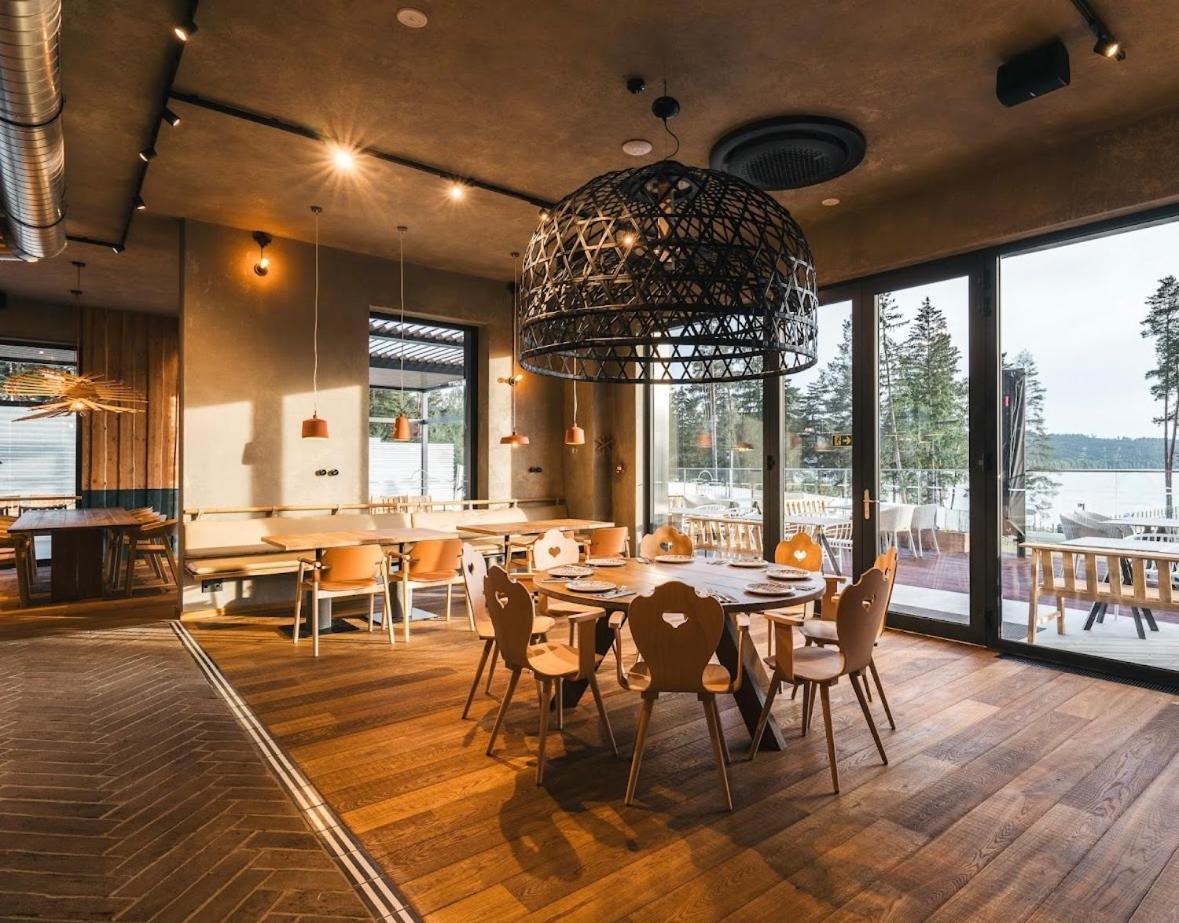 Molo Lipno Resort Luxusni Apartman 4Kk 체스키크룸로프 외부 사진